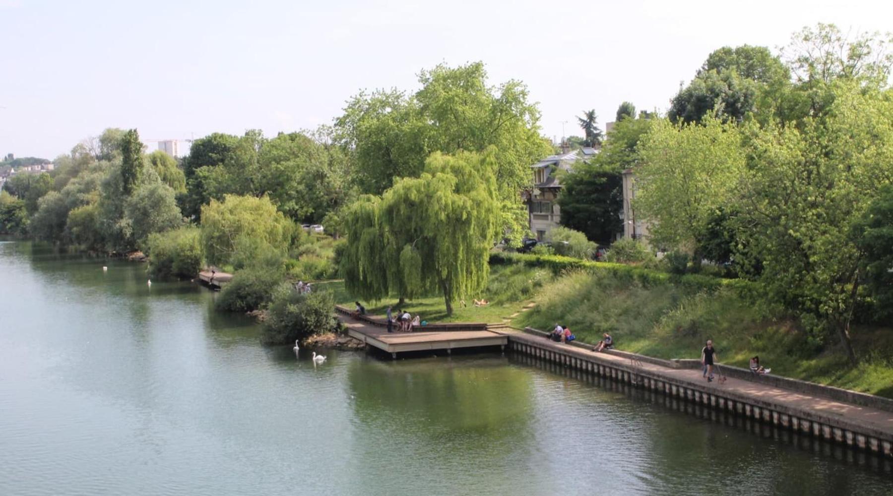 Charmant Studio Au Bord De La Marne Le Perreux-Sur-Marne Exteriör bild