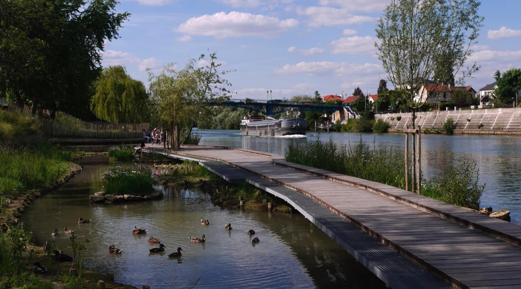 Charmant Studio Au Bord De La Marne Le Perreux-Sur-Marne Exteriör bild