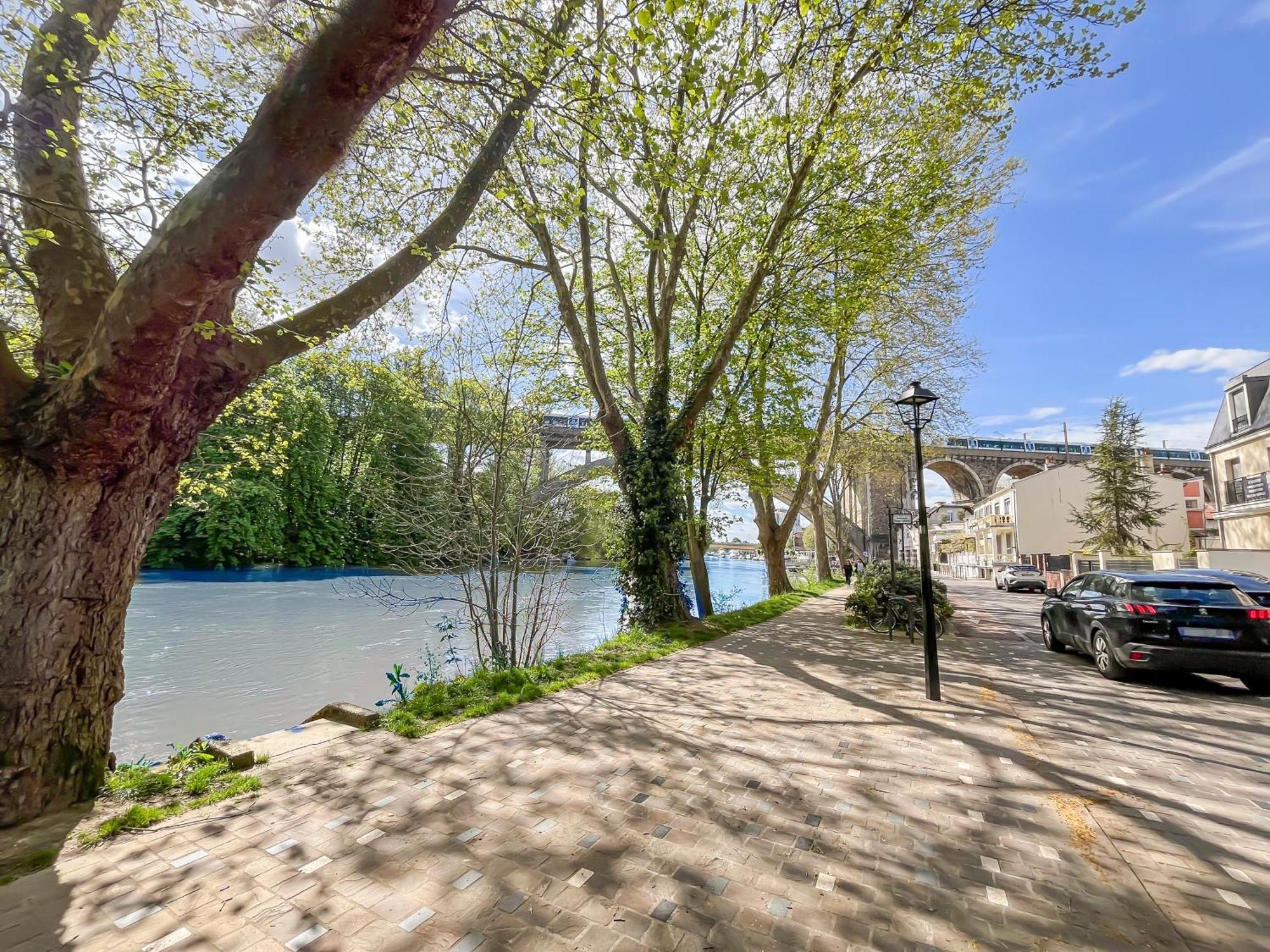 Charmant Studio Au Bord De La Marne Le Perreux-Sur-Marne Exteriör bild